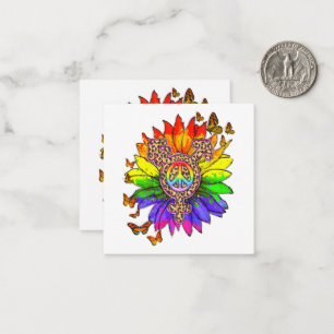 Leopard Pe Sign LGBT Pride Month Note Card