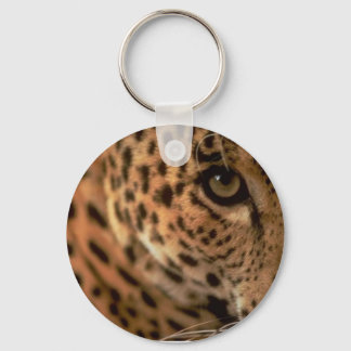 Leopard Peekaboo Keychain