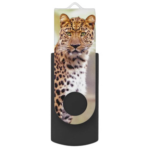 Leopard Photograph Image USB Flash Drive