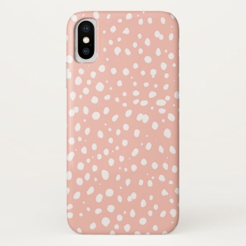 LEOPARD PINK iPhone X CASE