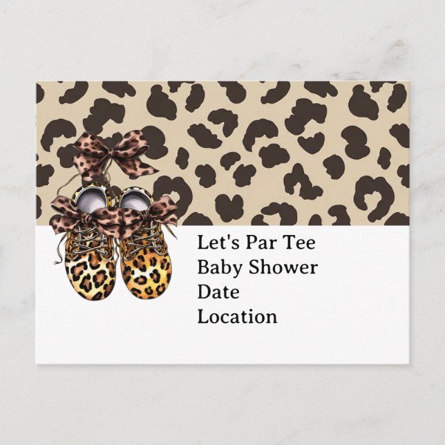 Leopard  postcard (Front)