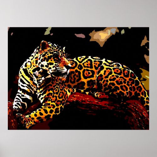 Leopard Poster Print _ Wild Cats Posters Prints