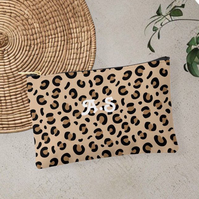 leopard print accessory bag, leopard print makeup  pouch (Creator Uploaded)