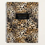 Leopard Print Add Name Planner