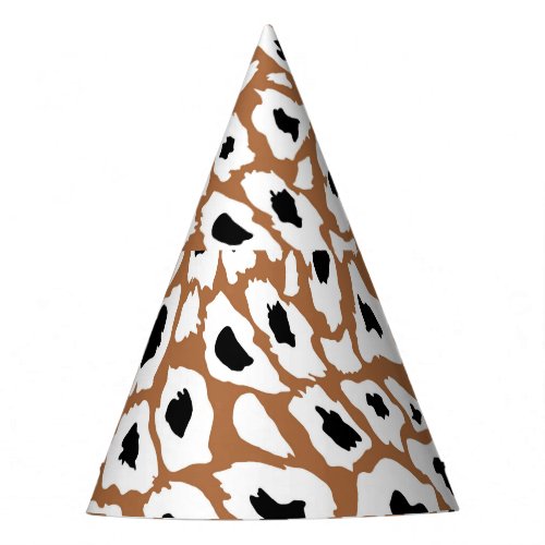 Leopard Print African Animal Design Party Hat