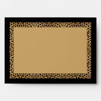 Leopard Print and Black Envelopes