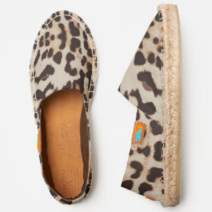 Leopard Print Animal Pattern Espadrilles
