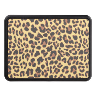 Leopard Print Animal Skin Patterns Hitch Cover