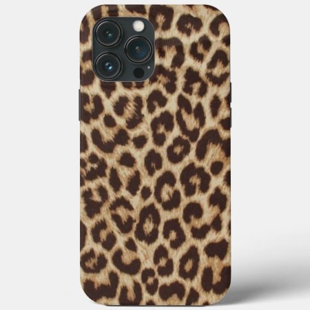 Leopard Print Apple Iphone 13 Pro Max Case