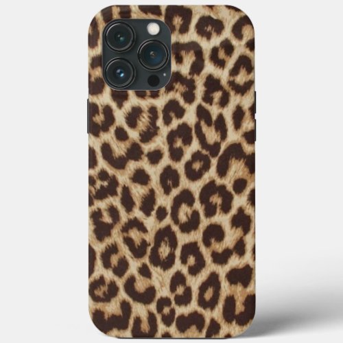 Leopard Print Apple iPhone 13 Pro Max Case