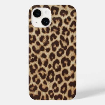 Leopard Print Apple Iphone 14 Case by bestgiftideas at Zazzle