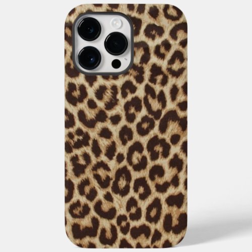 Leopard Print Apple iPhone 14 Pro Max Case