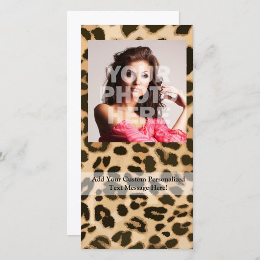 Leopard Print Background (Front/Back)