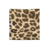 Leopard Print Background Cloth Napkin (Quarter Fold)