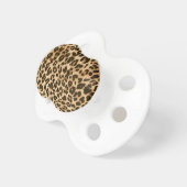 Leopard Print Background Pacifier (Front Right)