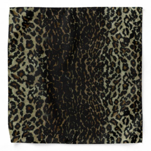 Leopard Print Bandana
