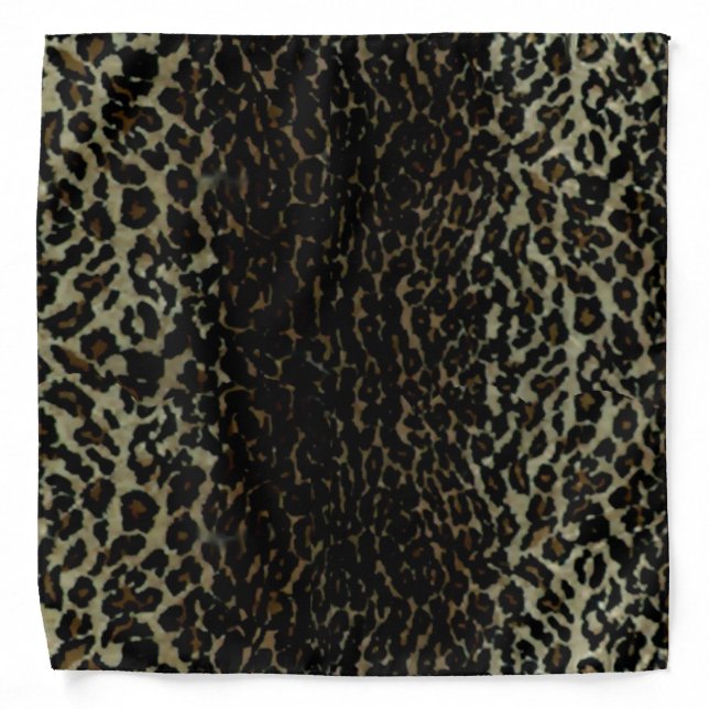 Leopard Print Bandana (Front)
