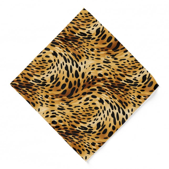 Leopard Print Bandana (Front)