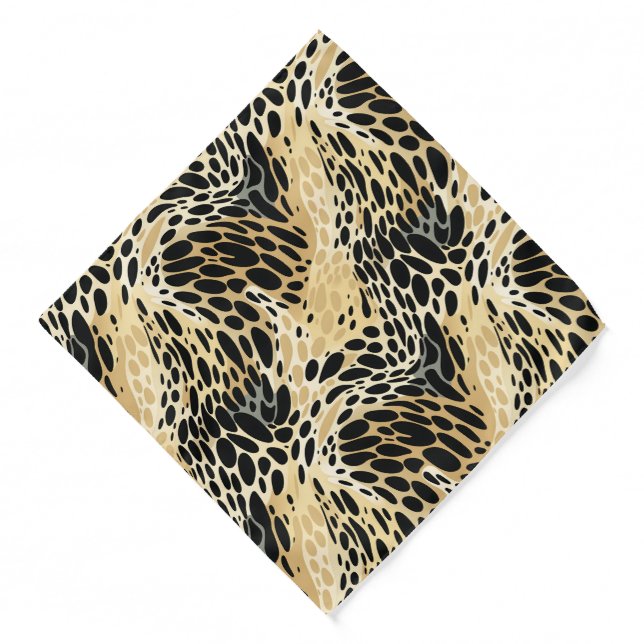 Leopard Print Bandana (Front)