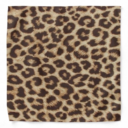 Leopard Print Bandana