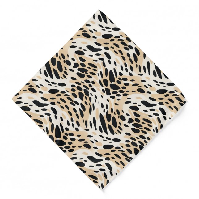 Leopard Print Bandana (Front)