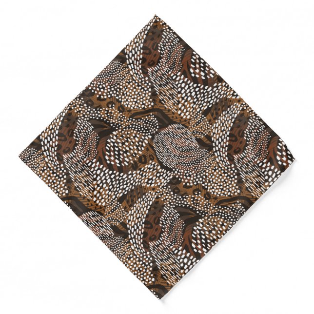 Leopard Print Bandana (Front)
