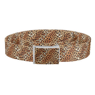 Leopard Print Belt