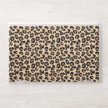 Leopard Print  Black  Brown  Rust And Tan Hp Laptop Skin by Floridity at Zazzle