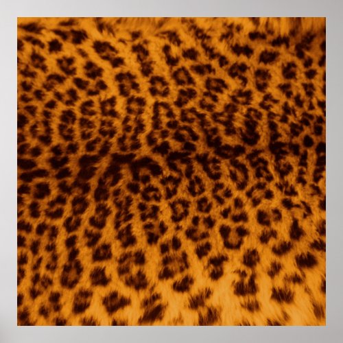 Leopard print black spotted Skin Texture Template