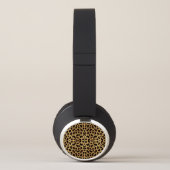 Leopard Print Bluetooth Headphones (Right)
