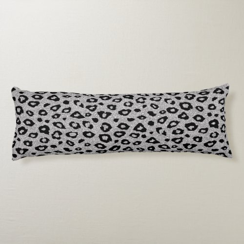 Leopard print body pillow