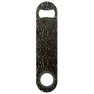 Leopard Print Bottle Openers Bar Key