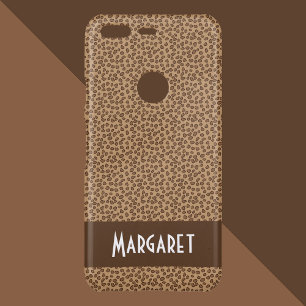 Leopard Print Brown Personalize Uncommon Google Pixel Case