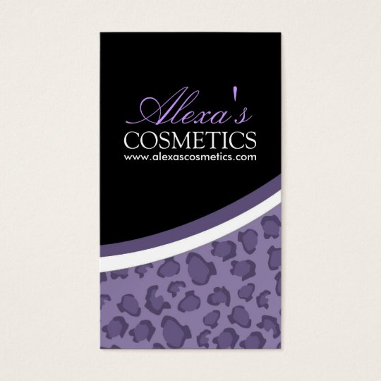 Leopard Print :: Business Card