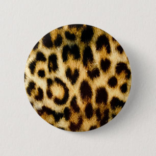 Leopard print button