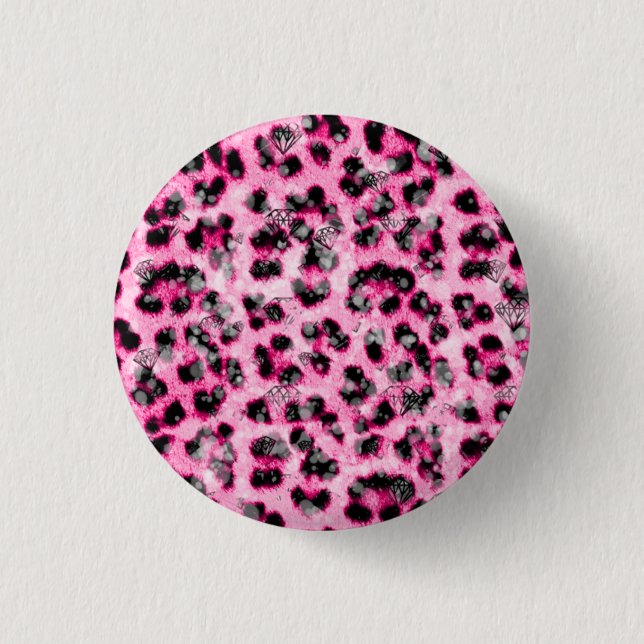 Leopard Print Button (Front)
