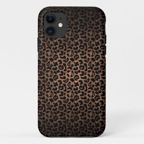 Leopard Print Camo iPhone 11 Case
