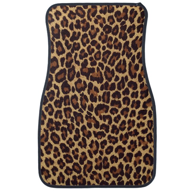 Leopard Print Car Mat (Front)