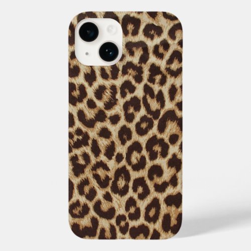 Leopard Print Case_Mate Apple iPhone 14 Case