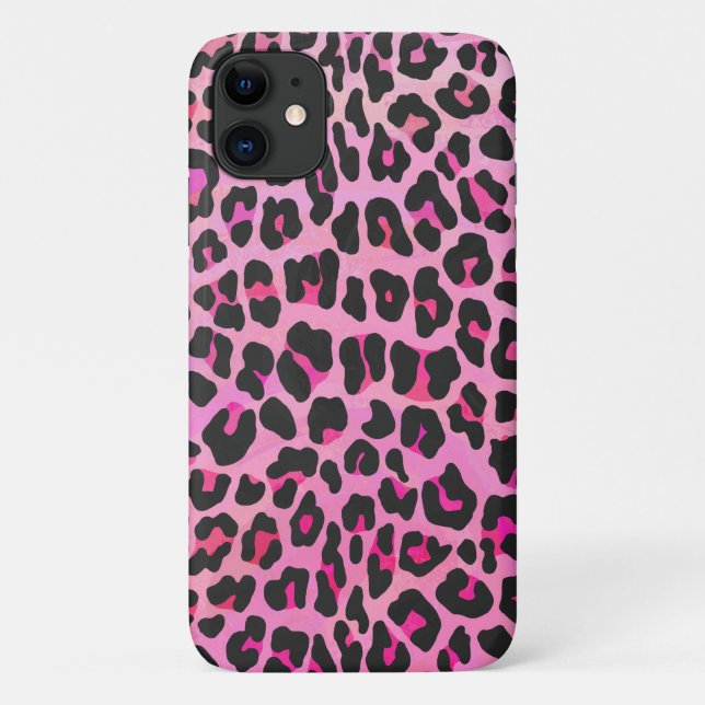 Leopard Print Case-Mate iPhone Case (Back)