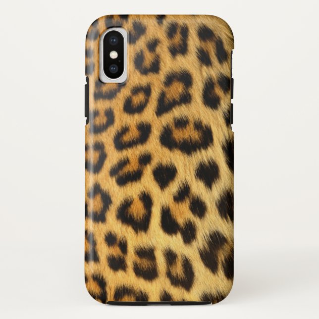 Leopard Print Case-Mate iPhone Case (Back)