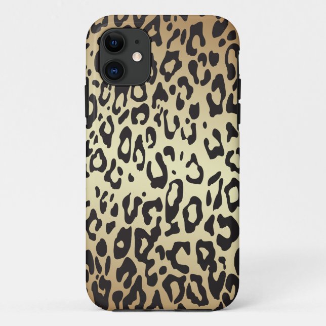 Leopard Print Case-Mate iPhone Case (Back)