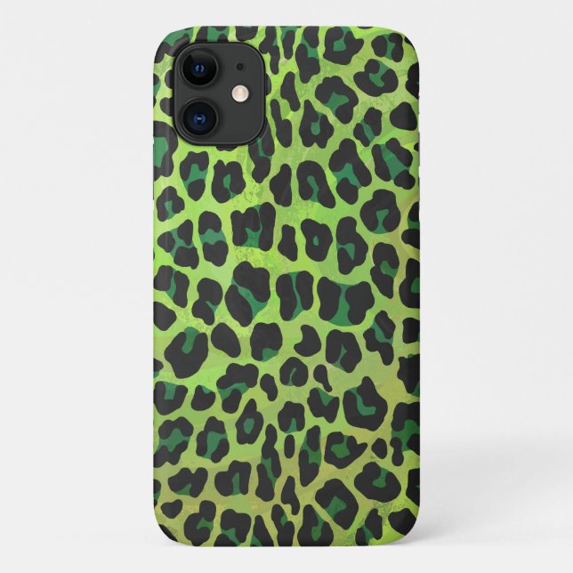 Leopard Print Case-Mate iPhone Case (Back)