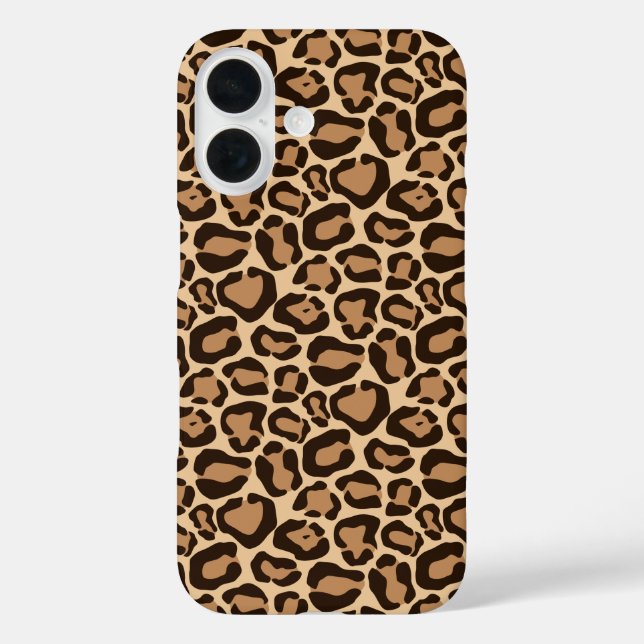 Leopard Print Case-Mate iPhone Case (Back)