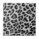 Leopard Print Ceramic Tile at Zazzle