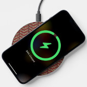 Leopard Print Chevron Wireless Charger (Phone)