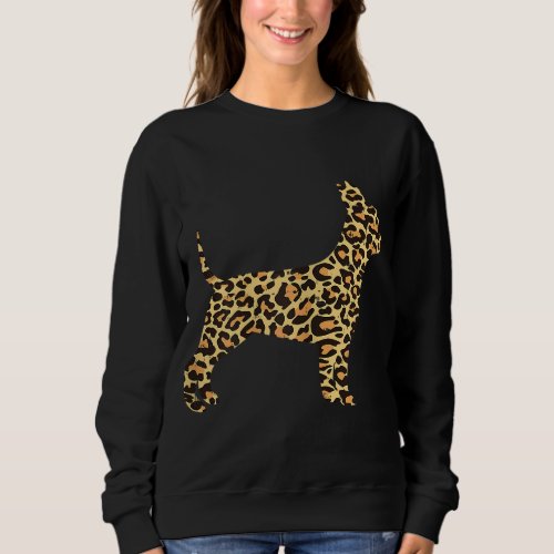 Leopard Print Chihuahua Chiwawa Dog Lover Owner Wo Sweatshirt