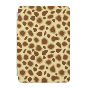 Leopard Print - Chocolate Brown and Camel Tan iPad Mini Cover