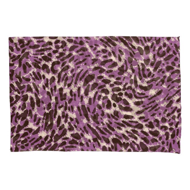 Leopard Print, Classic Animal Pattern. Pillow Case (Front)