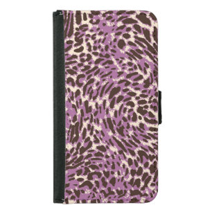 Leopard Print, Classic Animal Pattern. Samsung Galaxy S5 Wallet Case